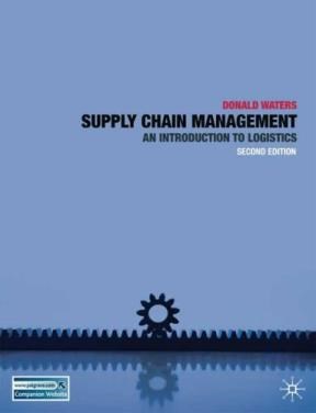 Papel Supply Chain Management:An Introduction To Logistics 2/Ed.(P