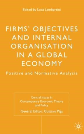 Papel Firm'S Objectives And Internal Organisation In A Global Econ