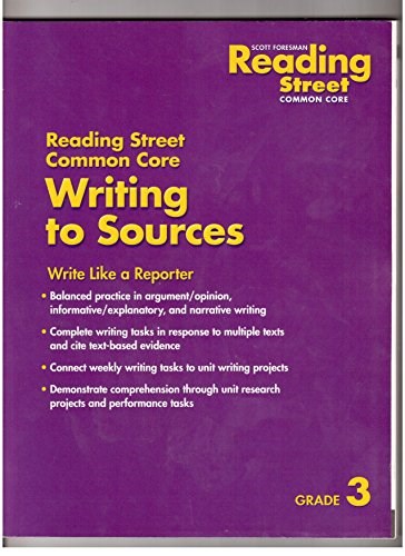 Papel Reading Street 2016 Cc Writing To Sources Grade 3