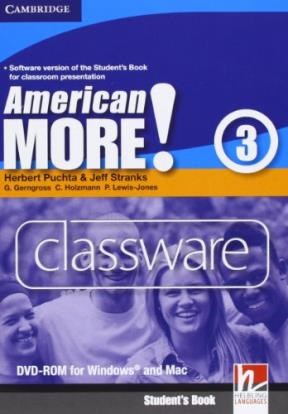 Papel American More! Level 3 Classware Dvd-Rom