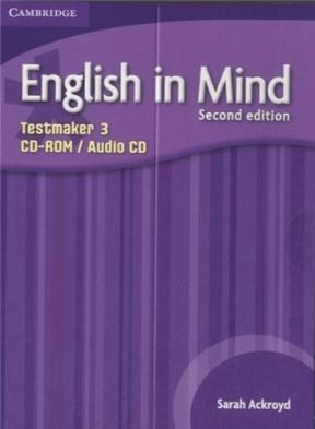 Papel English In Mind Level 3 Testmaker Cd-Rom And Audio Cd