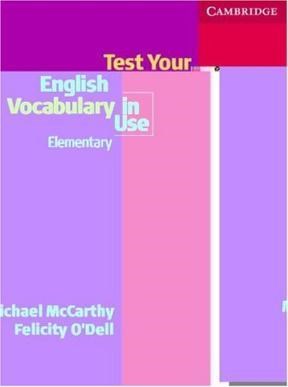 Papel Test Your English Vocabulary In Use: Elementary