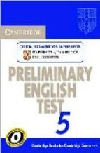 Papel Cambridge Preliminary English Test 5 Student'S Book