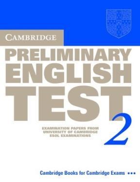 Papel Cambridge Preliminary English Test 2 Student'S Book