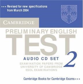 Papel Cambridge Preliminary English Test 2 Audio Cd Set (2 Cds)