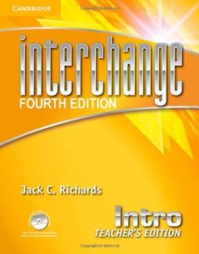 Papel Interchange Intro Teacher'S Edition With Assessment Audio Cd/Cd-Rom