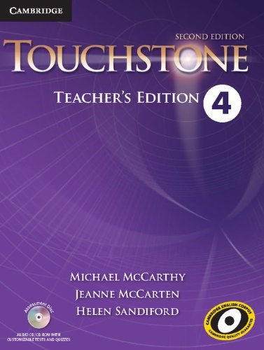 Papel Touchstone Level 4 Teacher'S Edition With Assessment Audio Cd/Cd-Rom