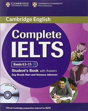 Papel Complete Ielts Bands 6.5-7.5 Student'S Pack (Student'S Book With Answers With Cd-Rom And Class Audio