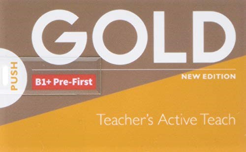 Papel Gold B1+ Pre-First (N/Ed.) - Teacher'S Active Teach Cd-Rom (
