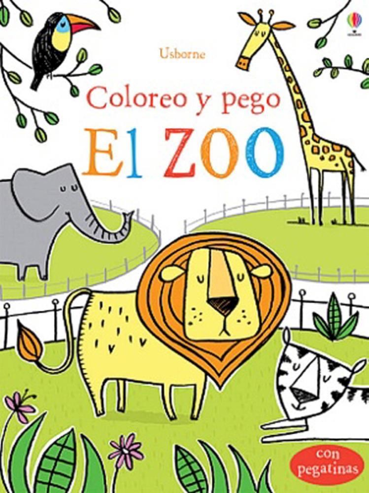Papel Zoo, El - Coloreo Y Pego