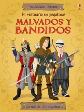 Papel Malvados Y Bandidos - Vestuario En Pegatinas