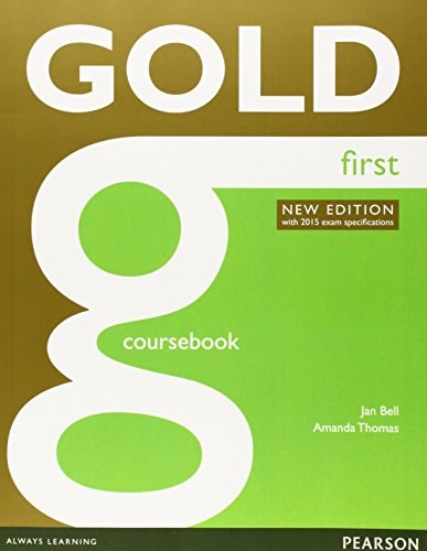 Papel Gold First Ne 2015 Coursebook With Online Audio