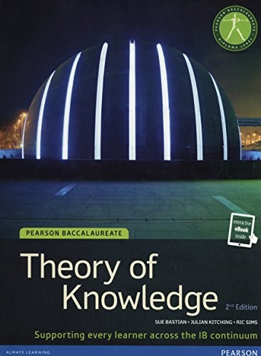 Papel Pearson Baccalaureate Theoryofknowledge2Nd Edition (Print + Etext Bundle)