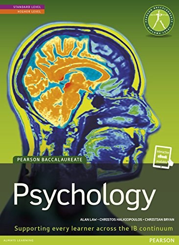 Papel Pearson Baccalaureate Standard Level Psychology (Print + Etext Bundle)