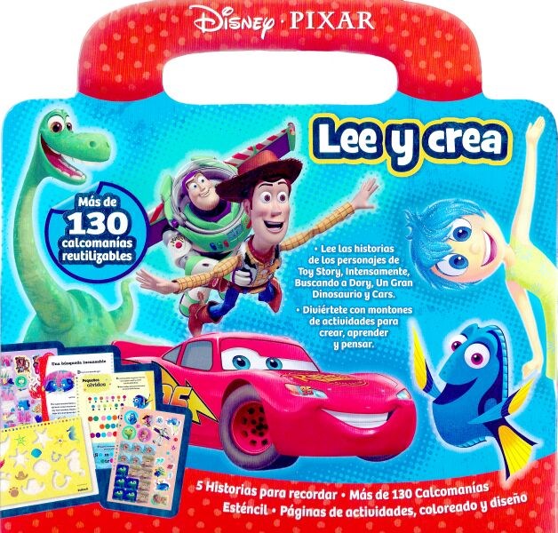 Papel Lee Y Crea Disney Pixar