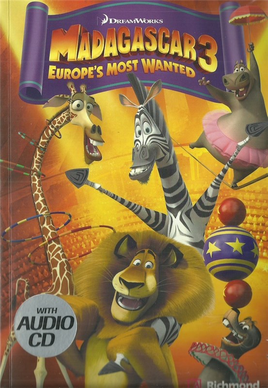 Papel Pc3: Madagascar 3 Europe'S Most Wan + Cd