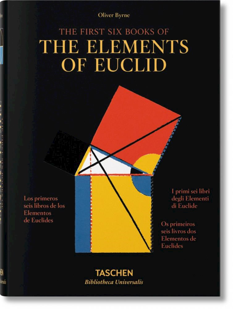 Papel Oliver Byrne. Los Primeros Seis Libros De Los Elementos De Euclides