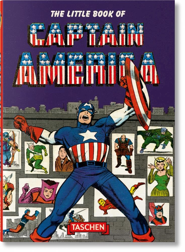 Papel The Little Book Of Captain America