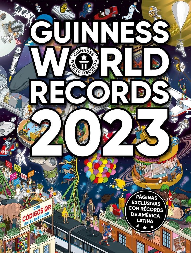 Papel Guinness World Records 2023 (Ed. Latinoamérica)