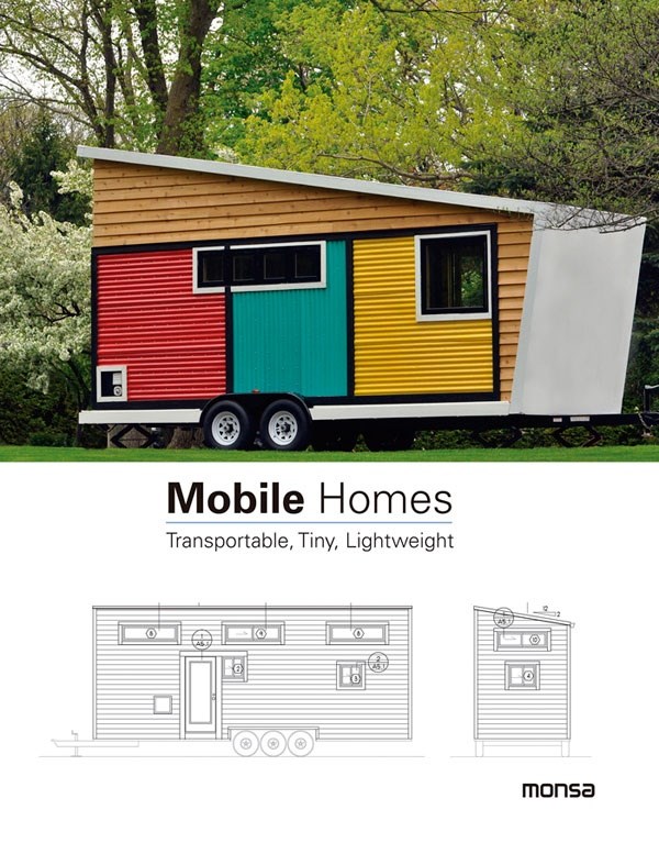 Papel Mobile Homes. Transportable, Tiny, Lightweight / Casas Móviles. Transportable, Minúsculo, Ligero