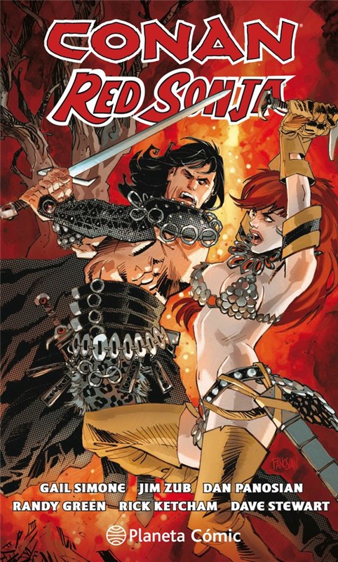 Papel Conan Y Red Sonja