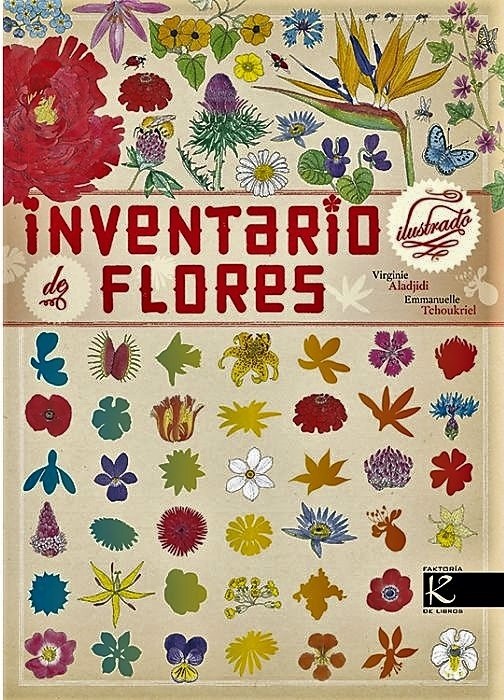Papel Inventario Ilustrado De Flores