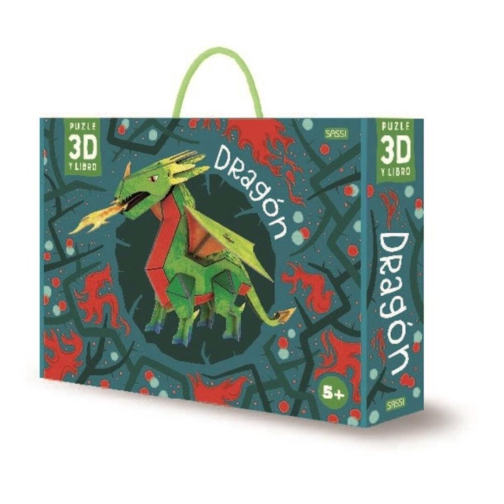 Papel Dragón 3D