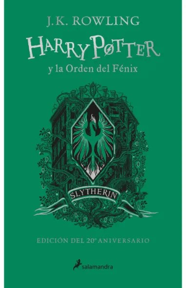Papel Harry Potter Y La Orden Del Fénix - Slytherin Edición 20º Aniversario