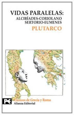 Papel Vidas Paralelas Alcibiades - Coriolano Sertorio - Eumenes