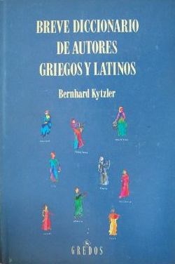 Papel Breve Diccionario De Autores Griegos Y Latinos