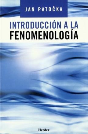 Papel Introduccion A La Fenomenologia