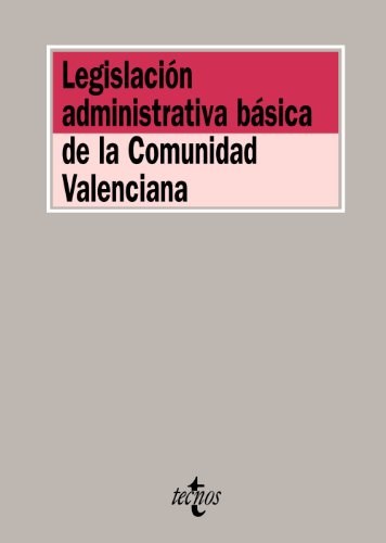 Papel Legislacion Administrativa Basica De La Comunidad Valenciana