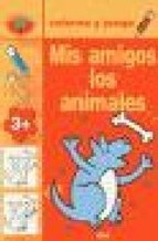 Papel Mis Amigos Los Animales . Colorea Y Juega