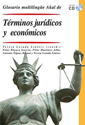 Papel Glosario Multilingüe Términos Jurídicos (Con Cd)