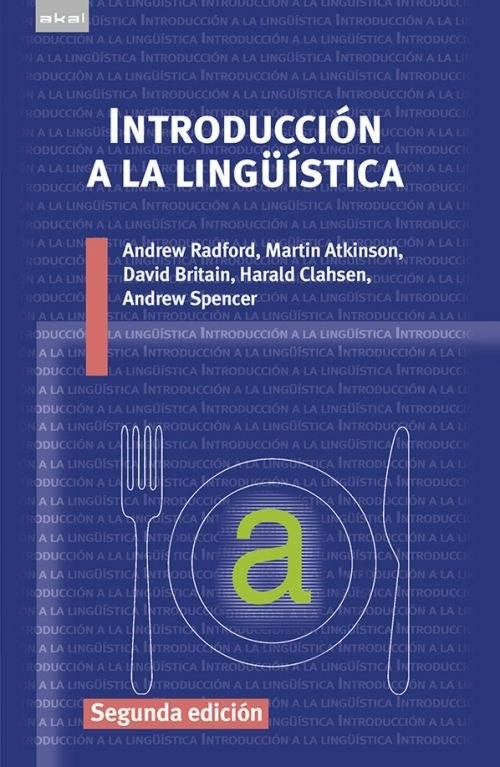Papel Introducción A La Lingüística