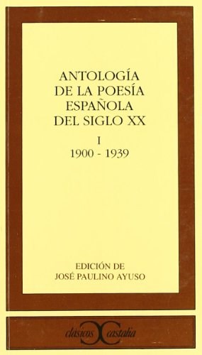 Papel Antología De La Poesía Española Del Siglo Xx