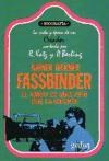 Papel Rainer Werner Fassbinder