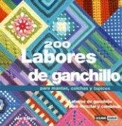 Papel 200 Labores De Ganchillo. Para Mantas, Colchas Y Tapices