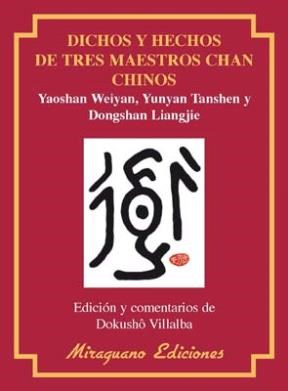 Papel Dichos Y Hechos De Tres Maestros Chan Chinos