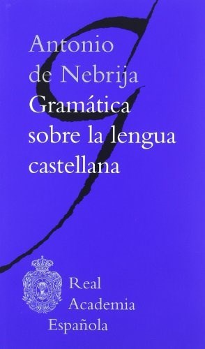 Papel Gramática Sobre La Lengua Castellana