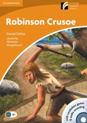 Papel Robinson Crusoe Level 4 Intermediate Book With Cd-Rom And Audio Cd