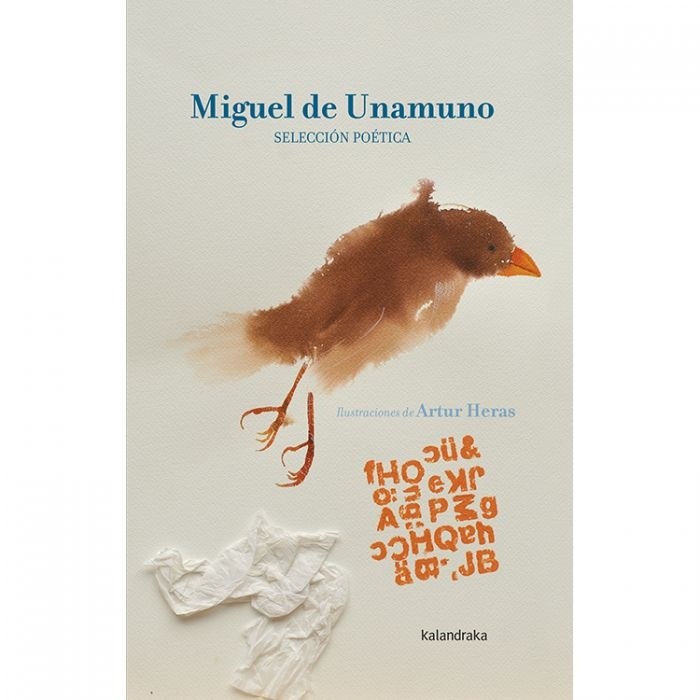 Papel Miguel De Unamuno. Selección Poética