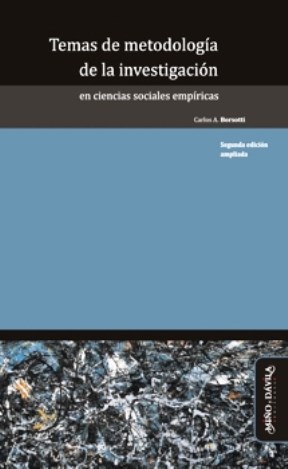 Papel Temas De Metodología De La Investigación En Ciencias Sociales Empíricas 2º Edicion Ampliada