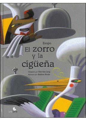 Papel El Zorro Y La Cigüeña
