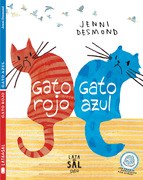 Papel Gato Rojo Gato Azul