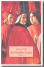 Papel Cartas Vol.I De Marsilio Ficino ,Las