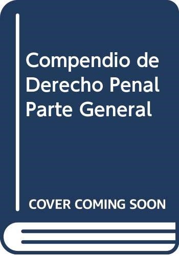 Papel Compendio De Derecho Penal.  2Edicion. Part