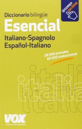 Papel Diccionario Esencial Español Italiano
