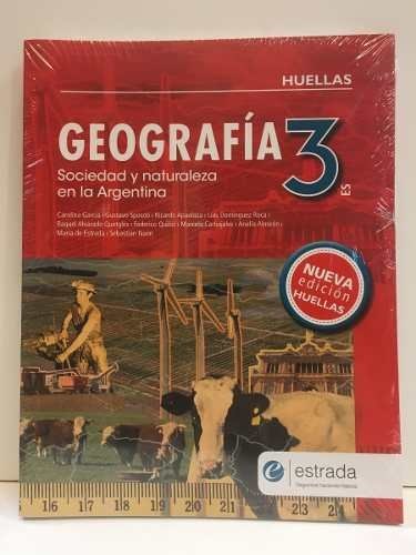 Papel Geografia 3 Es - Huellas (N/Ed.) Sociedad Y Naturaleza En Ar