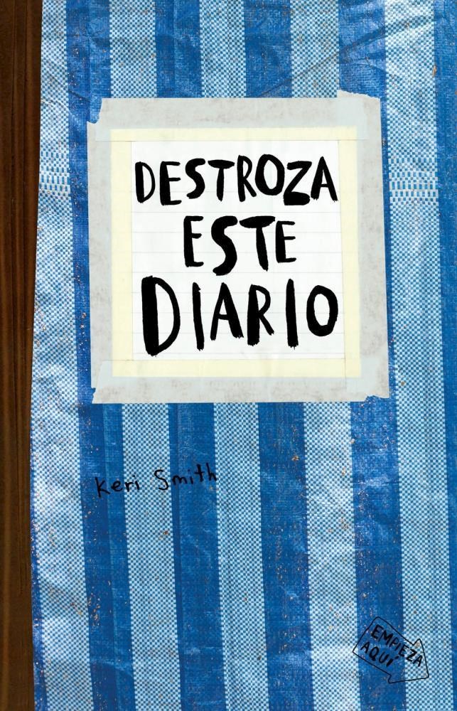 Papel Destroza Este Diario. Azul